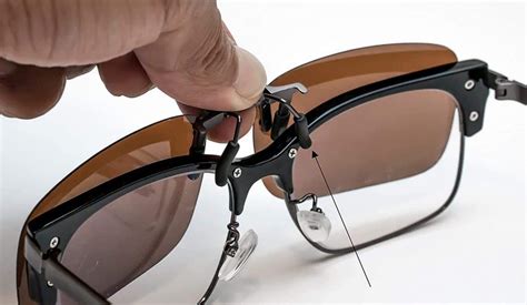 best round polarized clip on sunglasses